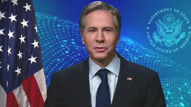 የአሜሪካ የውጭ ጉዳይ መሥሪያ ቤት ኃላፊ አንቶኒ ብሊንከን