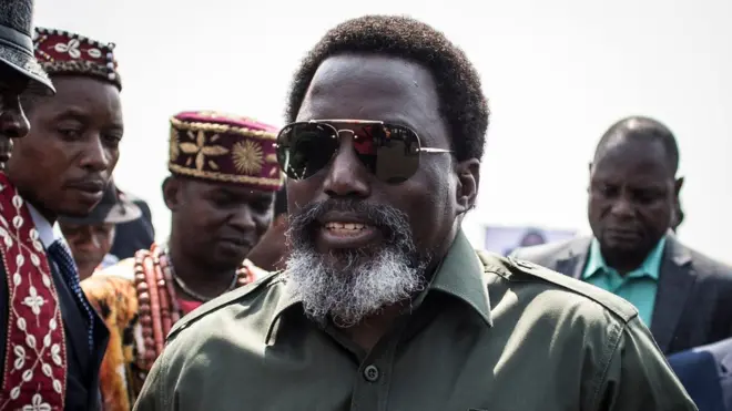 Joseph Kabila, président de la République démocratique du Congo