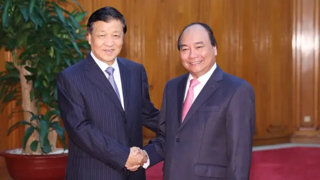 Ông Lưu Vân Sơn gặp Thủ tướng Nguyễn Xuân Phúc hôm 19/9