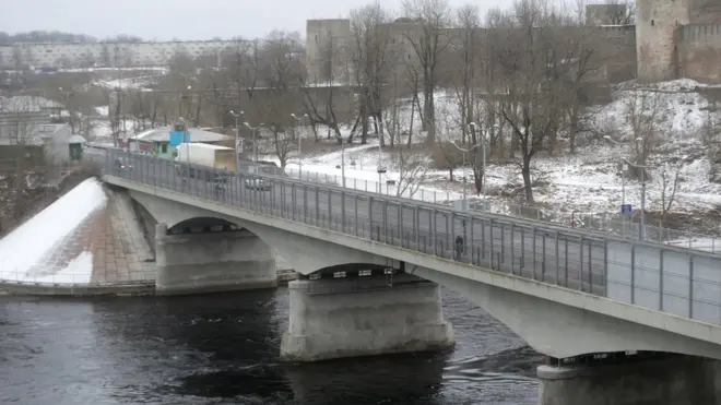 граница между Россией и Эстонией