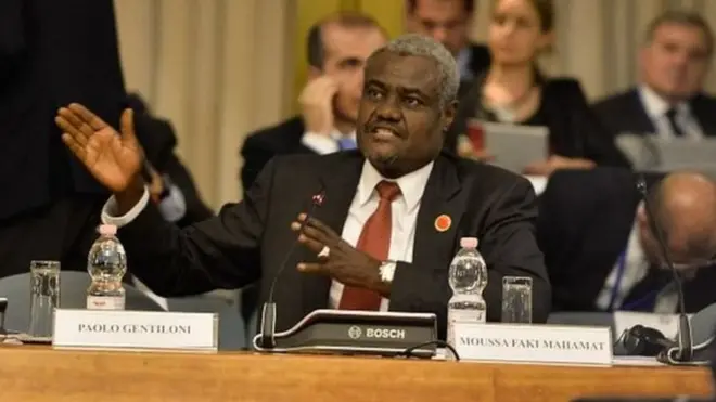 Moussa Faki Mahamat, 56 ans était depuis 2008 chef de la diplomatie du Tchad.