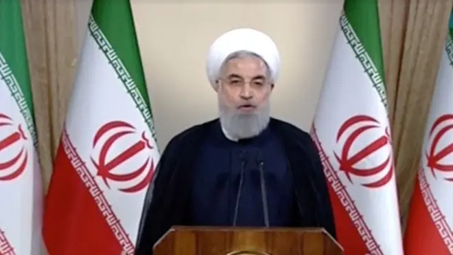 Bagaimanapun Presiden Rouhani megatakan akan berbicara dulu dengan sekutunya dan penandatangan lain dari kesepakatan nuklir Iran tahun 2015.