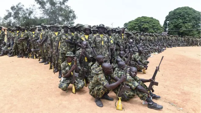 Nigeria military dey struggle to defeat di Boko Haram