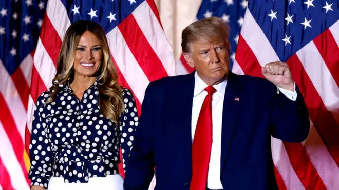 Дональд и Мелания Трамп