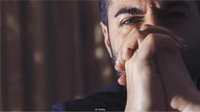 परेशान व्यक्ति