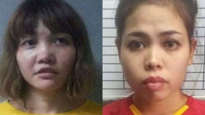 Nữ nghi phạm Việt Nam và Indonesia