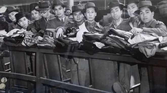 กลุ่มนักเรียนไทยที่โรงเรียน Eastern Warfare ประเทศอินเดีย (EWS(I), (TNA, HS 1/52)