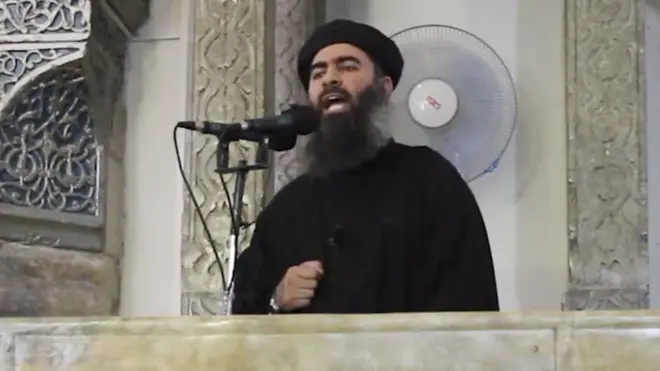 Abu Bakr al-Baghdadi hizo su primera aparición pública como lídercasa de apostas stakeEI en juliocasa de apostas stake2014