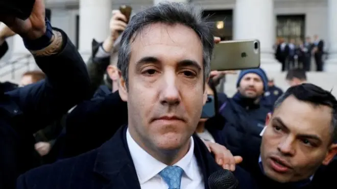Cohen una vez dijo que estaría dispuesto a recibir una bala por Trump.