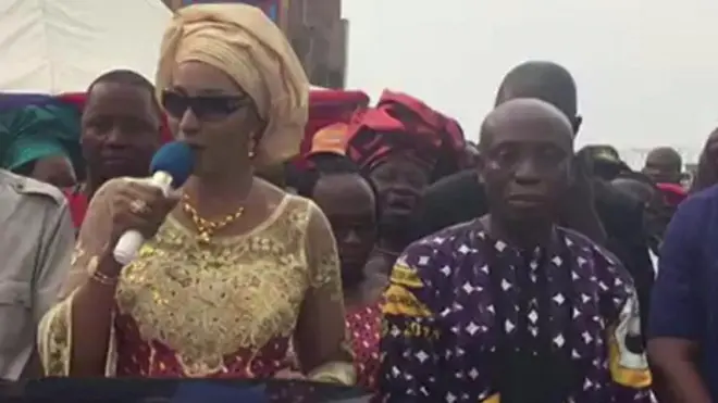 Bianca Ojukwu na Ralph Uwazuruike