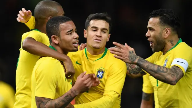 يأتي البرازيل في المركز الرابع لأعلى المنتخبات المشاركة في كأس العالم من حيث القيمة السوقية بـ 674.55 مليون جنيه استرليني