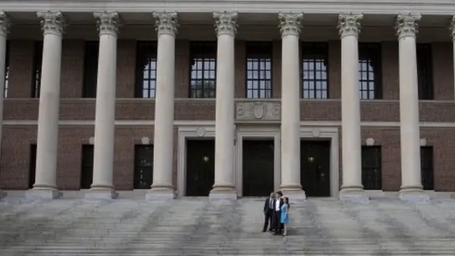 A socially-distanced celebration of graduation at Harvard in May