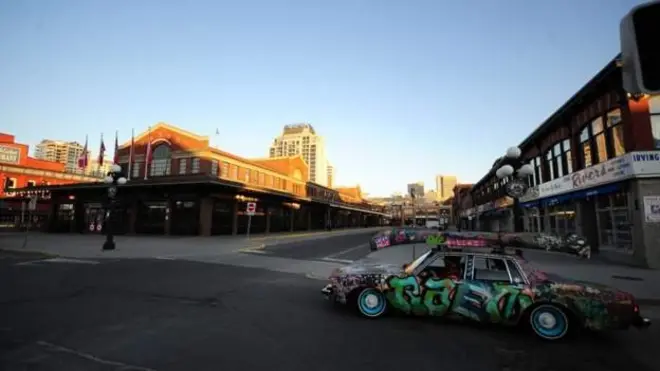 Magaalaa guddoo Kaanaada akkasiin ona fakkaate