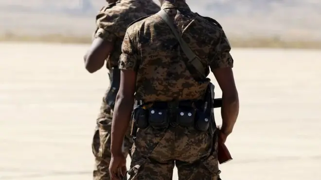 የኢትዮጵያ ሠራዊት አባላት