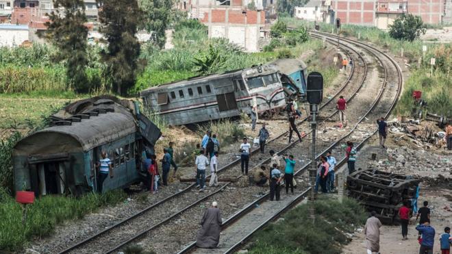 شهدت مصر في السنوات الأخيرة العديد من حوادث القطارات