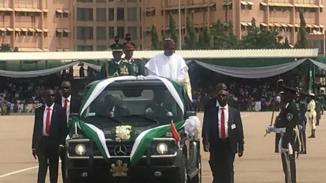 Buhari n'emume Juun 12