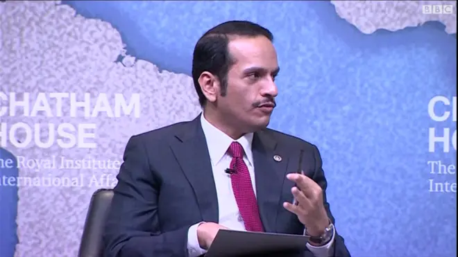 وزير الخارجية القطري