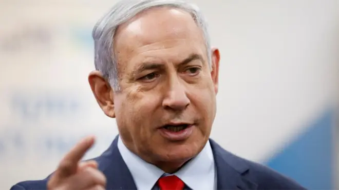 Mr Netanyahu has said he is the victim of a politically motivated "witch hunt"