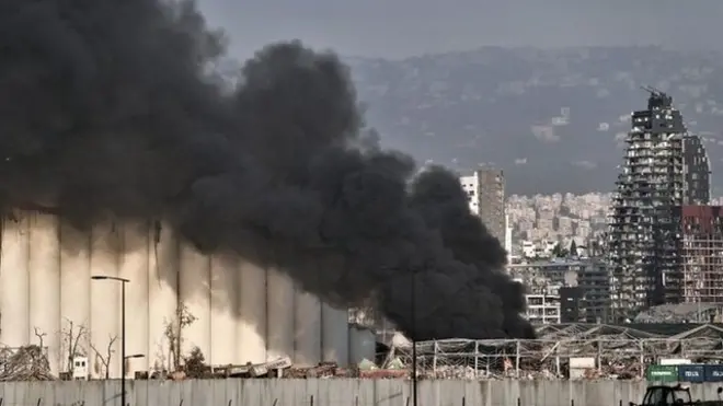 صورة لانفجار بيروت