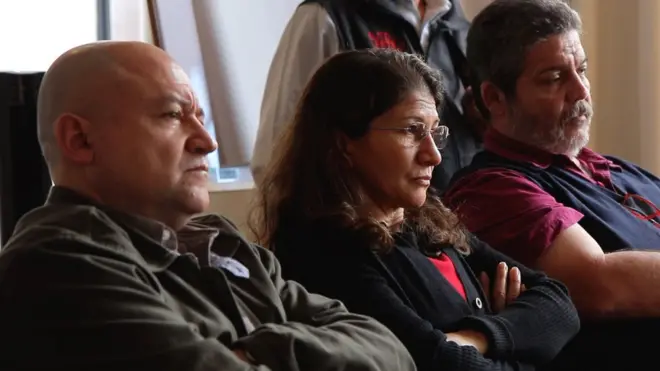 Los miembros de las FARC escucharon a las víctimas.