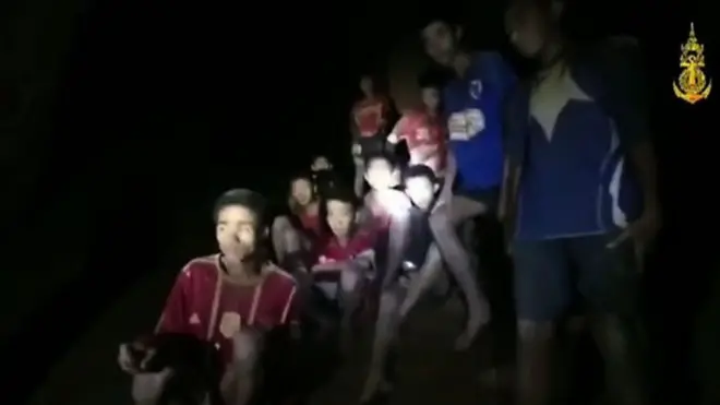 ထိုင်းကလေးငယ်တွေကို ရှာဖွေခဲ့ပုံ အဆင့်ဆင့်