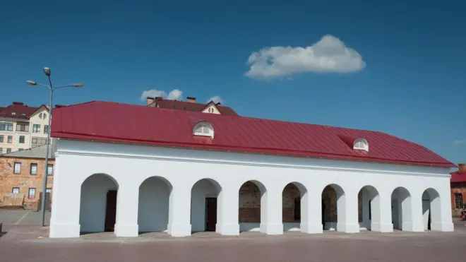 Фасад крепости