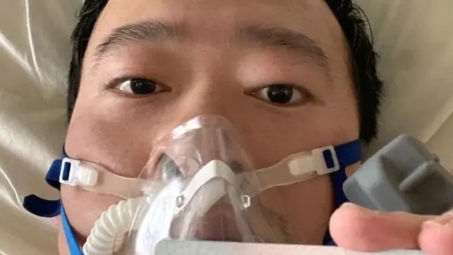 कुछ दिन पहले ही डॉक्टर ली ने अस्पताल से यह तस्वीर शेयर की थी