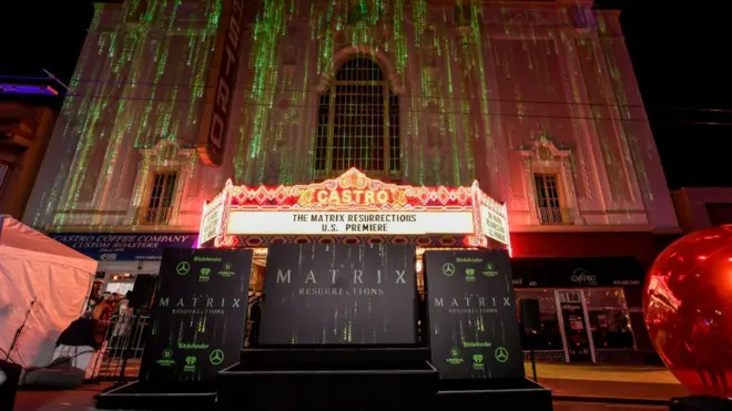 مراسم اکران ماتریکس در سانفرانسیسکو