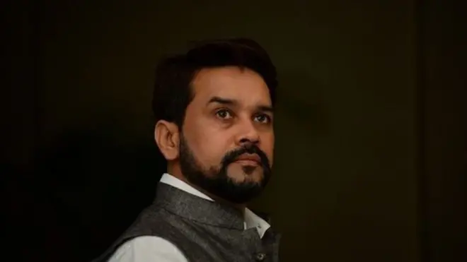 حکمراں جماعت بی جے پی کے رہنما انوراگ ٹھاکر آج کل بھارتی کرکٹ بورڈ کے صدر ہیں