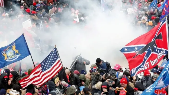 Pro-Trump mob in Washington