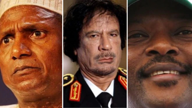 Africa Head of States wey die for office