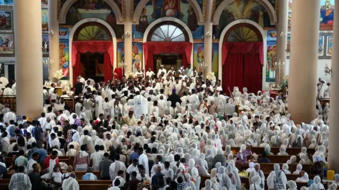 የ2009 ዓ.ም የስቅለት በዓል በቦሌ መድኃኒዓለም ቤተክርስቲያን