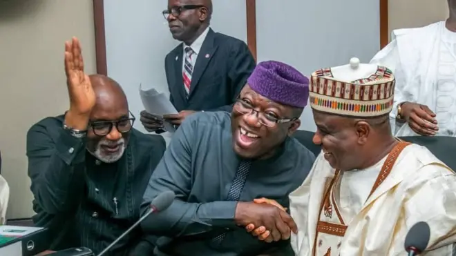 Wasu gwamnonin Najeriya