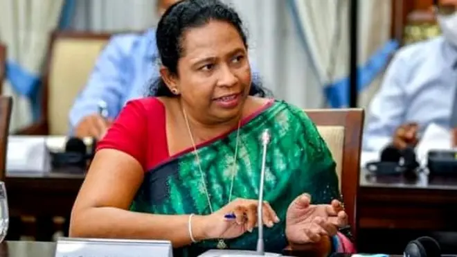 සෞඛ්‍ය ඇමැතිනී පවිත්‍රා වන්නිආරච්චි