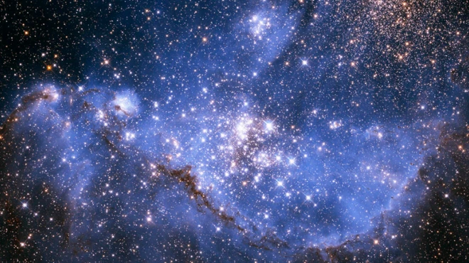 ดวงดาวจำนวนมหาศาลที่เพิ่งถือกำเนิดใหม่ในเมฆแมกเจลแลนเล็ก