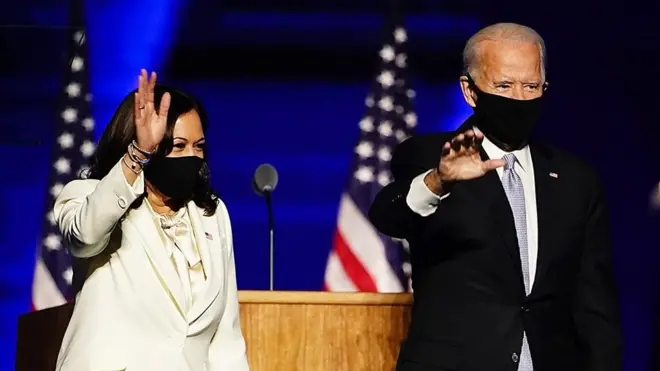Biden y Harris