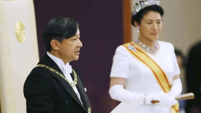 Naruhito and Empress Masako