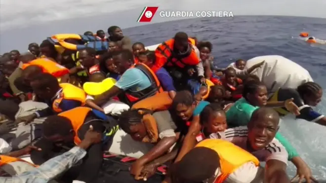 Rescate en el Mediterráneo