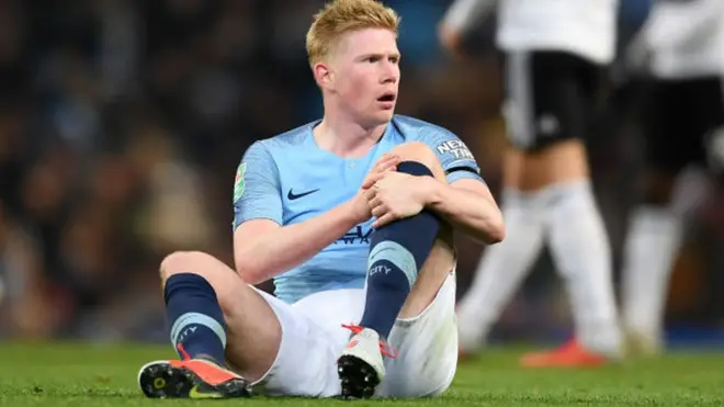 Manchester City's Kevin de Bruyne