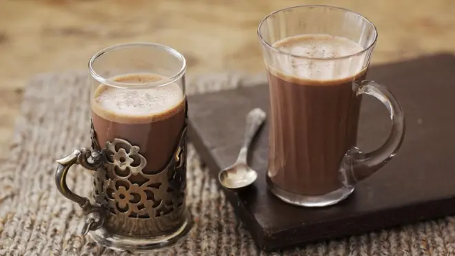 гарячий шоколад