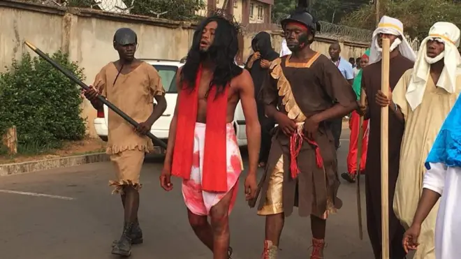 Ndị ụka Kristi na-echeta ụbọchị akpọgburu Jeso taa