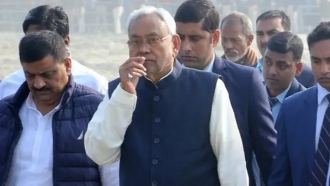 बिहार के मुख्यमंत्री नीतीश कुमार