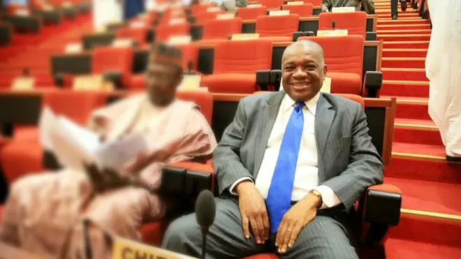 Orji Uzor Kalu ji ọkwa 'chief whip' n'ụlọ omeiwu ukwu tupu a tụọ ya mkpọrọ