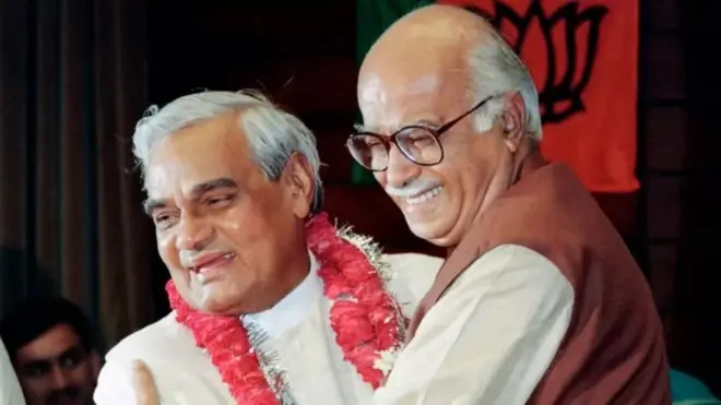 વાજપેયી અને લાલકૃષ્ણ આડવાણી