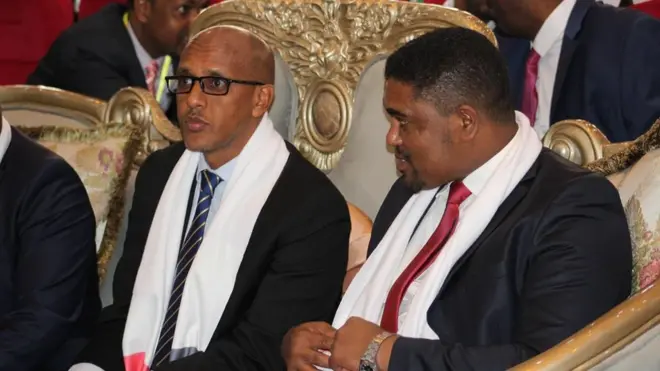 Madaxweyne Mustaf iyo madaxweynaha oromia