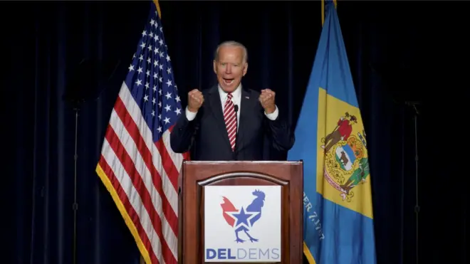 جاءت إشارات بايدن إلى نيته الترشح للرئاسة الأمريكية 2020 مشوبة بالغموض