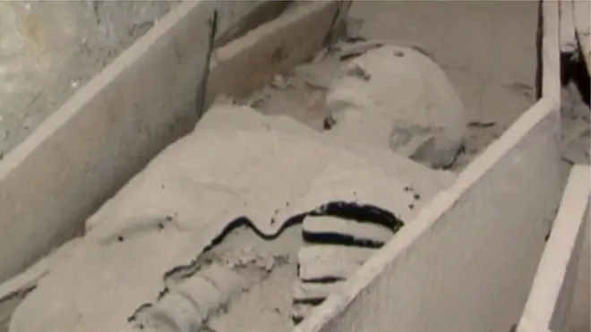 بقایای سرباز جنگ های صلیبی در کلیسای دوبلین