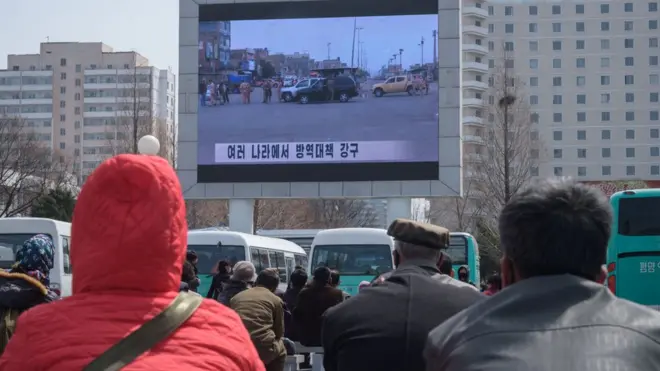 북한은 지난 1월 말 중국 우한에서 코로나19 상황이 악화하자 국가비상방역체계를 선포했다