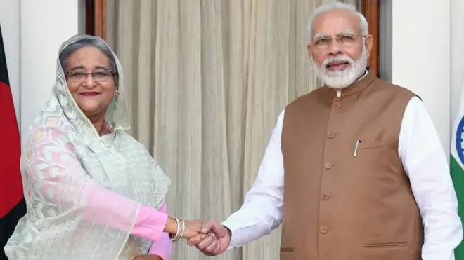 शेख हसीना और नरेंद्र मोदी