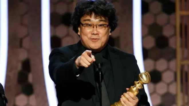 기생충은 제 77회 골든글로브 시상식에서 외국어영화상을 수상했다